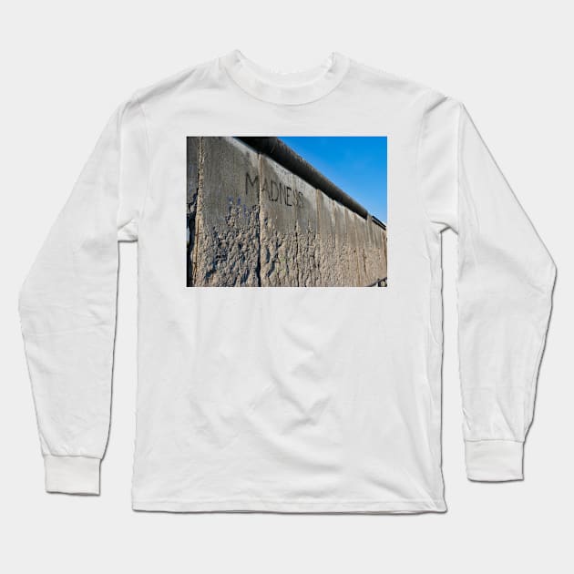 The Madness of Walls - Berlin Long Sleeve T-Shirt by GrahamCSmith